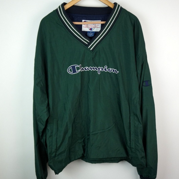 champion pullover rain jacket